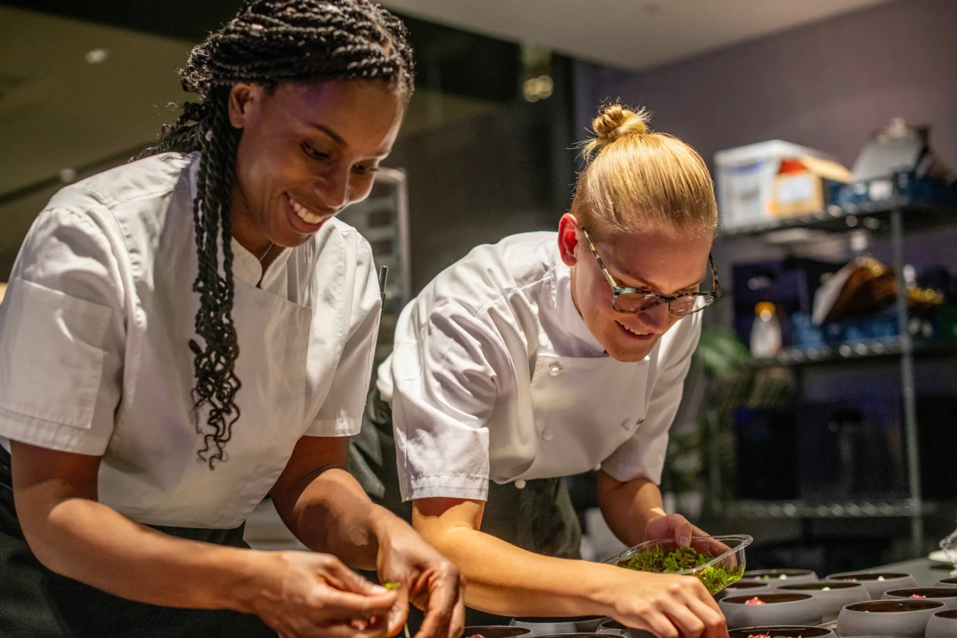 chefs working together