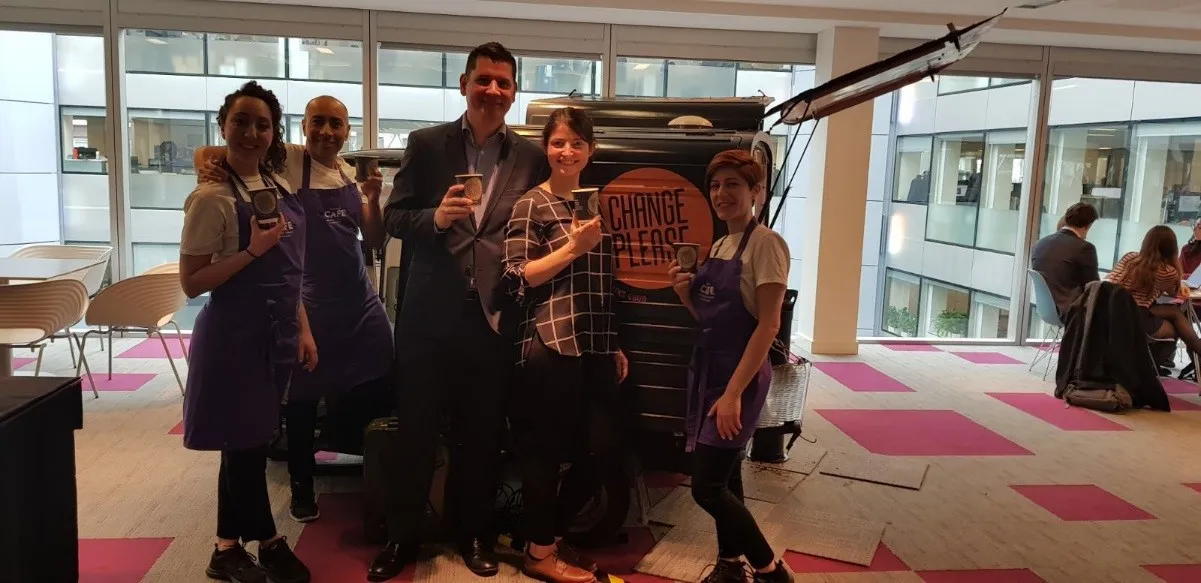 The Knight Frank coffee loving team!