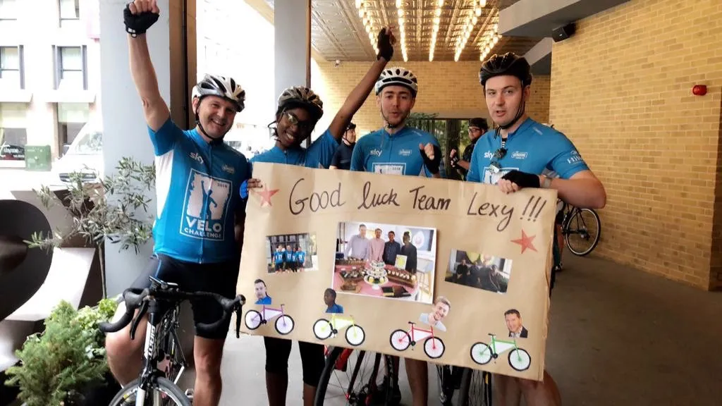 "Goodluck team lexy" 