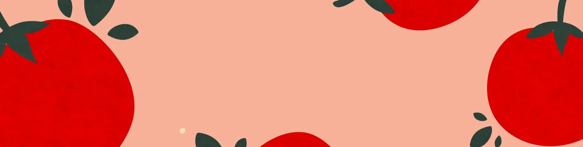 red tomato background
