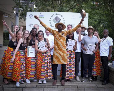 finalists celebrating