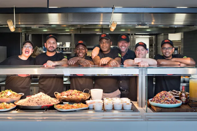 team of chefs